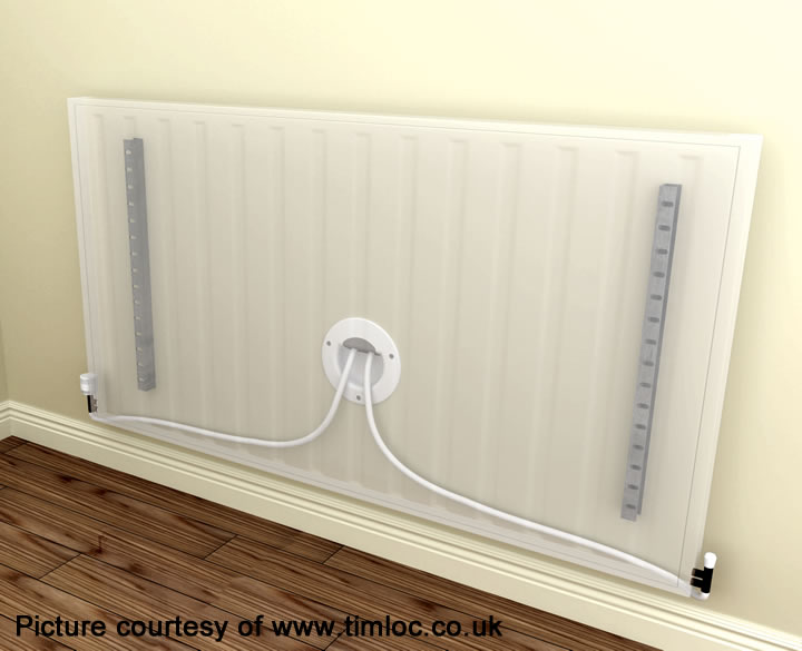 Timloc radiator air barrier